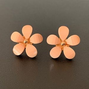 Blush Flower Earrings
